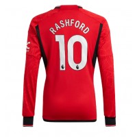 Manchester United Marcus Rashford #10 Replica Home Shirt 2023-24 Long Sleeve